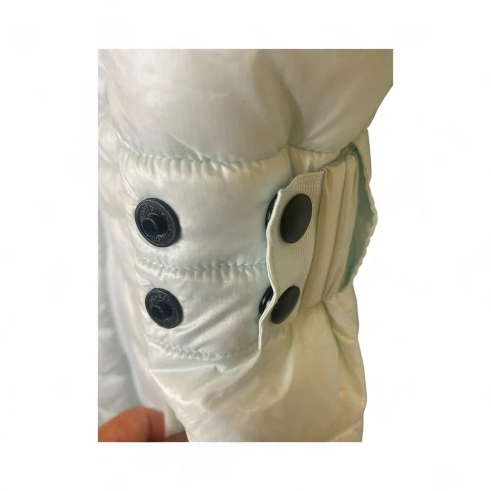 Swiss Tech Icy Mint Puffer Coat Jacket NWOT Women’s Size S (4–6) - Picture 5 of 10